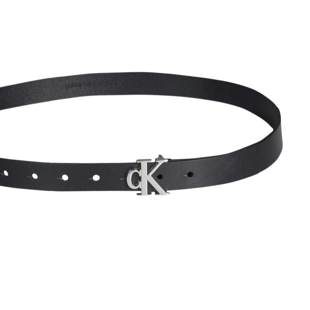 8572 Women's Casual And Dress Fashion Belts, Black Plaque - Picture 3 of 5